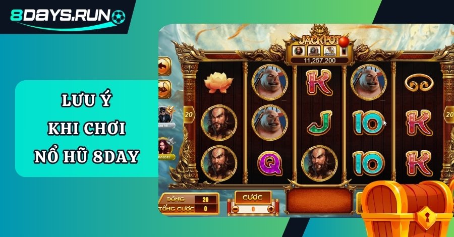 Những điều cần chú ý khi chơi game nổ hũ tại 8DAY